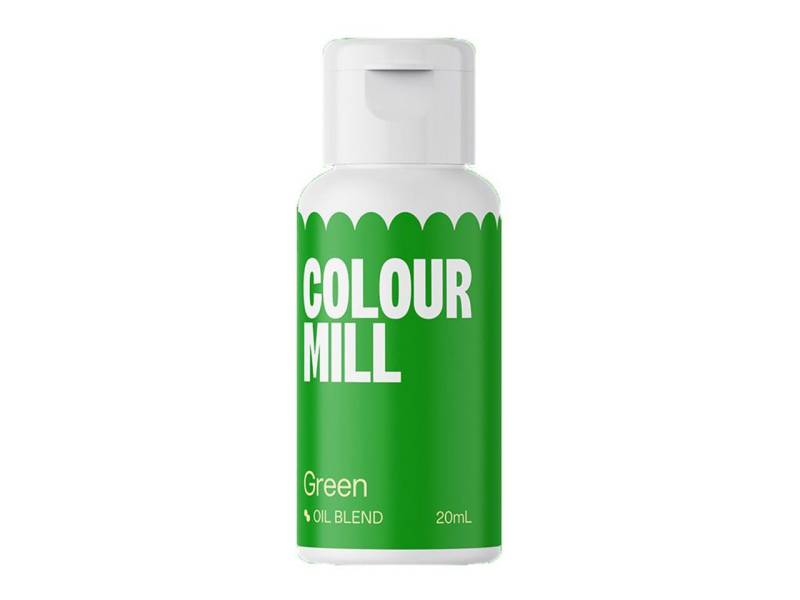 Lebensmittelfarbe öllöslich Green 20ml von Colour Mill