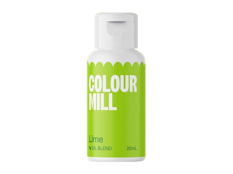 Lebensmittelfarbe öllöslich Lime 20ml von Colour Mill