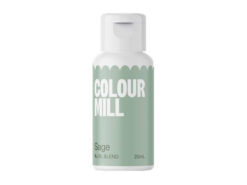 Lebensmittelfarbe öllöslich Sage 20ml von Colour Mill