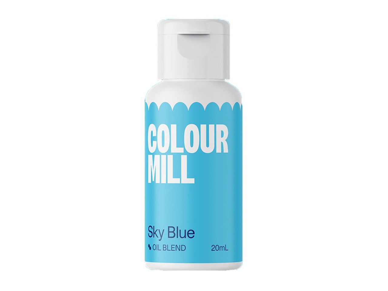 Lebensmittelfarbe öllöslich Sky Blue 20ml von Colour Mill