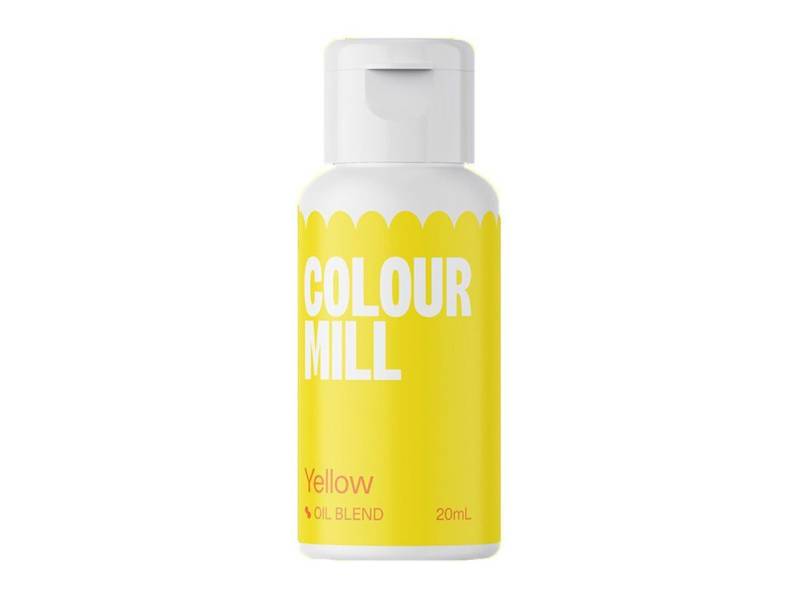 Lebensmittelfarbe öllöslich Yellow 20ml von Colour Mill