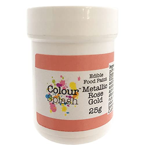 Colour Splash Edible Paint - Rose Gold von Culpitt