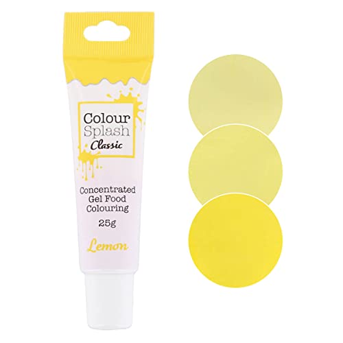 Culpitt Cake Icing Decoration Sugarcraft Decorating Colour Splash Gel Lemon 25g von Culpitt