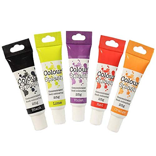 Halloween Food Colour Gel Set - 5 Pack - Colour Splash von Colour Splash