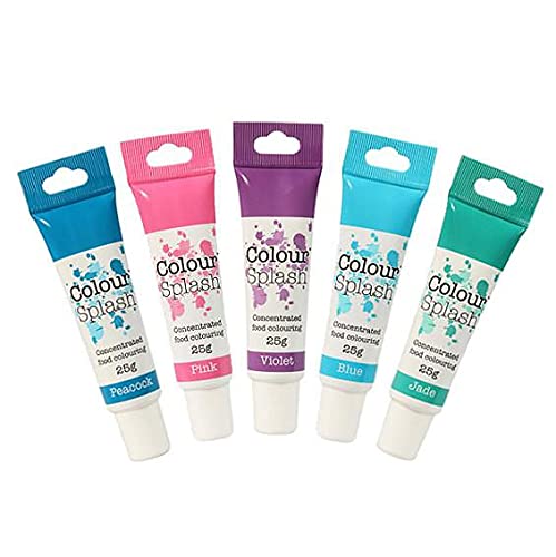 Mermaid Theme Food Gel Colour Set - 5 Pack Mermaid Theme Food Gel Colour Set - 5 Pack von Colour Splash