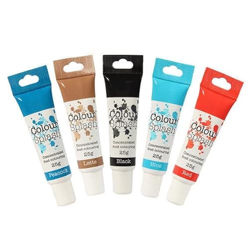 Pirate Theme Food Colouring Gel Set - 5 Pack von Colour Splash