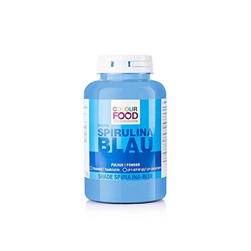 ColourFood Lebensmittelfarbe - Spirulina Blau, Pulver, fettlöslich, vegan, 120 g von Colour