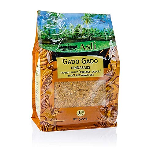 Gado Gado Satey, Saucenpulver mit gemahlenen Erdnüssen und Gewürzen, 500g Gado Gado Satey, Saucenpulver mit gemahlenen Erdnüssen und Gewürzen, 500g von Columbus Concepts V.O.F