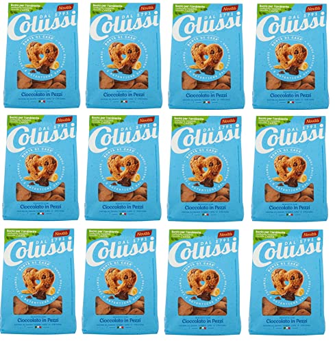 12x Colussi Biscotti Frollino con Cioccolato in Pezzi Butterkekse mit Schokoladenstückchen Kekse Biscuits 300g 12x Colussi Biscotti Frollino con Cioccolato in Pezzi Butterkekse mit Schokoladenstückchen Kekse Biscuits 300g von Colussi