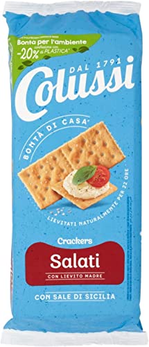 3x Colussi Crackers salati Salzgebäck gesalzen 500g kekse biscuits salted cookies von Colussi