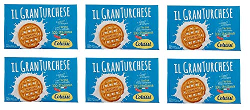 6x Colussi Granturchese Kekse Kleingebäck biscuits cookies kuchen Butterkeks 800g von Colussi