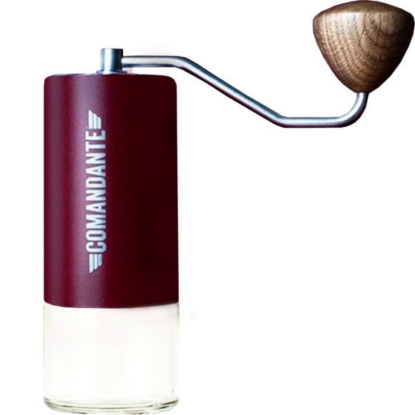 Kaffeemühle Comandante C40 Nitro Burgundy von Comandante