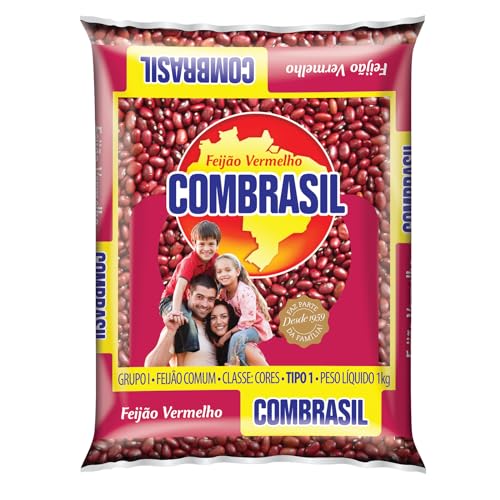 Brasilianische rote Bohnen, COMBRASIL, 1a-Qualität, elektronisch verlesen, Beutel 1,0kg. von Combrasil