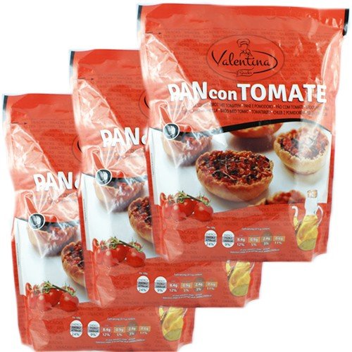 3x Valentina Pan con Tomate 'Geröstetes Brot mit Tomate und Oregano', 150 g 3x Valentina Pan con Tomate 'Geröstetes Brot mit Tomate und Oregano', 150 g von Comex Bakery S.L.U.