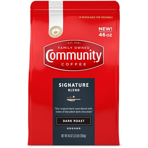 Community Coffee Signature Blend Dark Roast Ground 46 oz Bag Community Coffee Signature Blend Dark Roast Ground 46 oz Bag von SUPOOBE