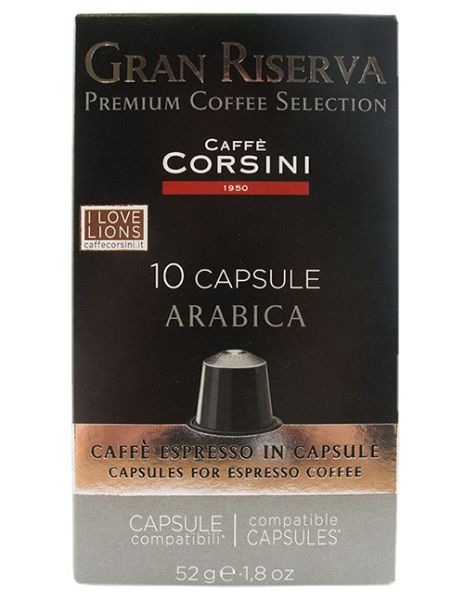 Corsini Nespresso®* kompatible Kapseln Arabica von Compagnia dell'Arabica