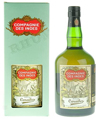 COMPAGNIE DES INDES Des Indes Caraibes (Trinidad, Barbados, Guyana) Rum (1 X 0.7 l), 700 von COMPAGNIE DES INDES