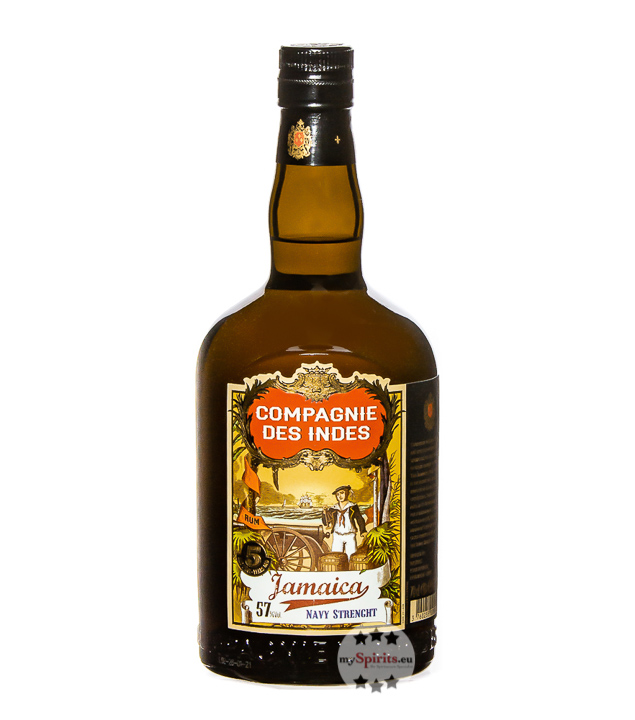 Compagnie des Indes Jamaica Navy Strength Rum (57 % Vol., 0,7 Liter) von Compagnie des Indes