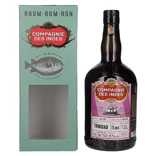 Compagnie des Indes Trinidad T.D.L | 11YO Single Cask Rum von COMPAGNIE DES INDES