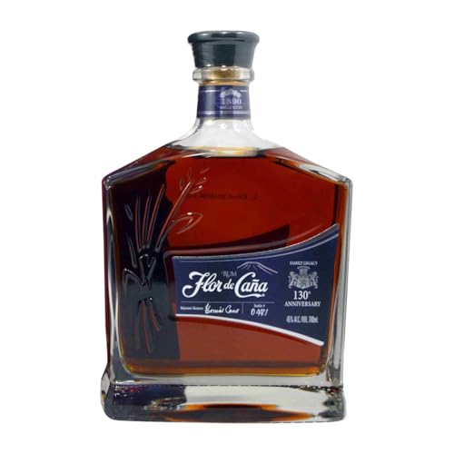 Rum Flor de Caña 130th Anniversary 70 cl Rum Flor de Caña 130th Anniversary 70 cl von Compañía Licorera de Nicaragua - Flor de Caña