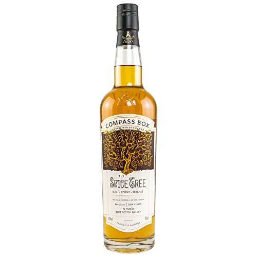 Compass Box | Spice Tree | Blended Whisky | 700 ml | Kraftvoller Geschmack | 46% vol. von Compass Box
