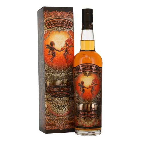 Compass Box FLAMING HEART Blended Malt Limited Edition 2022 48,9% Vol. 0,7l in Geschenkbox von Hatov
