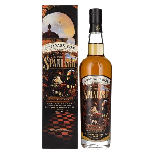 Compass Box THE STORY OF THE SPANIARD Blended Malt Scotch Whisky 43,00% 0,70 lt. Compass Box THE STORY OF THE SPANIARD Blended Malt Scotch Whisky 43,00% 0,70 lt. von Compass Box