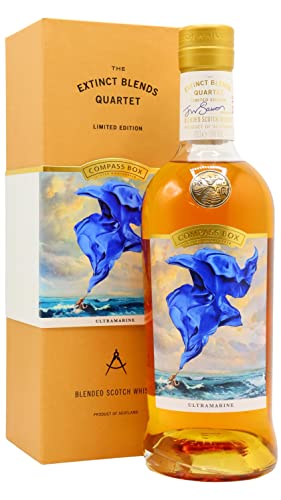 Compass Box ULTRAMARINE Extinct Blends Quartet Blended Scotch Whisky 51% Vol. 0,7l in Geschenkbox von Hard To Find