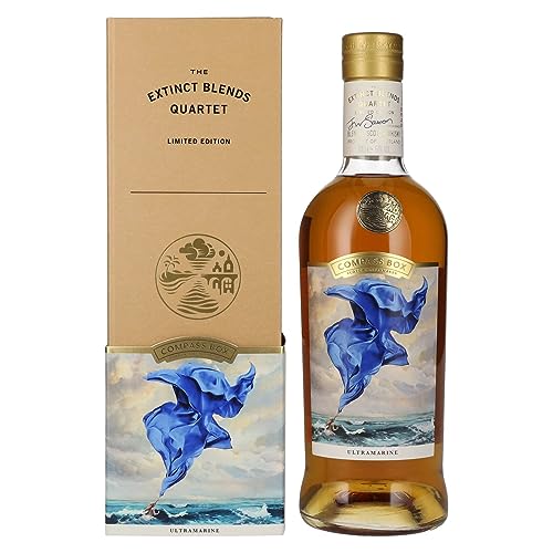 Compass Box ULTRAMARINE Extinct Blends Quartet Blended Scotch Whisky 51% Vol. 0,7l in Geschenkbox von Hard To Find