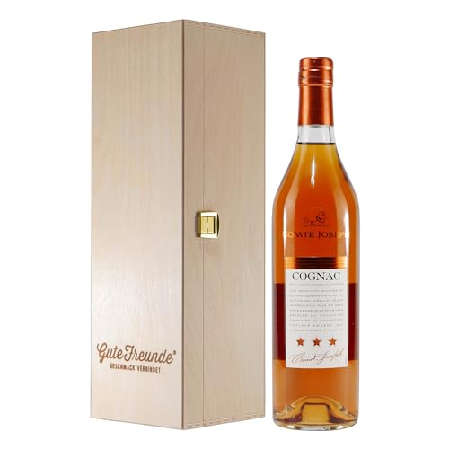 Comte Joseph Cognac mit Geschenk-Holzkiste Comte Joseph Cognac mit Geschenk-Holzkiste von Comte Joseph