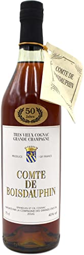 Rarität: Comte de Boisdauphin 50 Jahre 0,7l - Très Vieux Cognac Grande Champagne von Comte de Boisdauphin