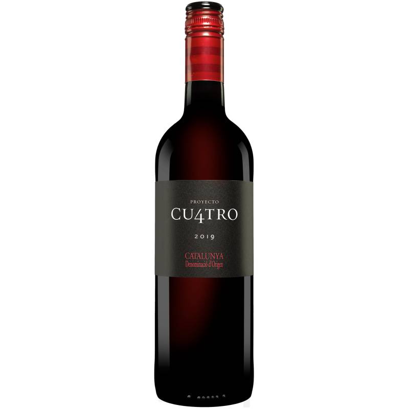 Proyecto Cu4tro 2019  0.75L 15.5% Vol. Rotwein Trocken aus Spanien von Concavins