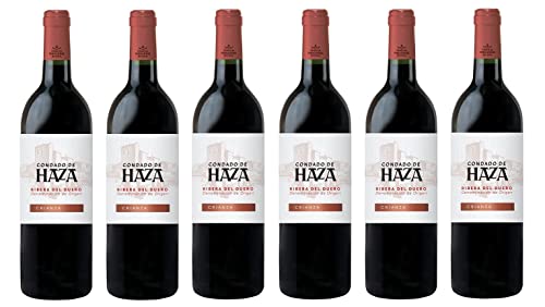 6x 0,75l - 2021er - Fernández Rivera - Condado de Haza - Crianza - Ribera del Duero D.O.P. - Spanien - Rotwein trocken von Condado de Haza