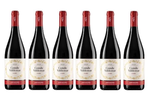 6x 0,75l - 2019er - Conde Valdemar - Tempranillo - Crianza - Rioja D.O.Ca. - Spanien - Rotwein trocken von Conde Valdemar