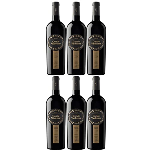 Conde Valdemar Edición Limitada Rioja DOCa Rotwein veganer Wein trocken Spanien I Versanel Paket (6 x 0,75l) von Conde Valdemar