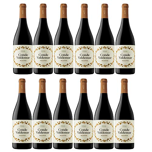 Conde Valdemar Reserva Rioja DOCa Rotwein veganer Wein trocken Spanien (12 Flaschen) von Conde Valdemar
