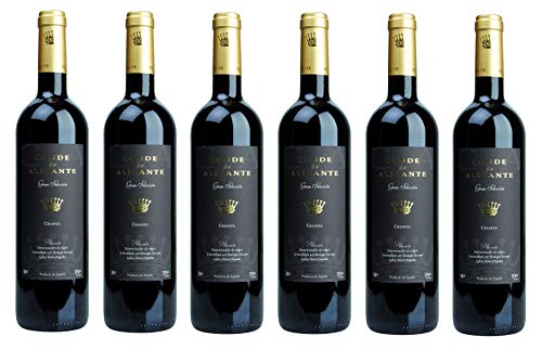 6x 0,75l - Conde de Alicante - Crianza - Alicante D.O. - Spanien - Rotwein trocken 6x 0,75l - Conde de Alicante - Crianza - Alicante D.O. - Spanien - Rotwein trocken von Conde de Alicante