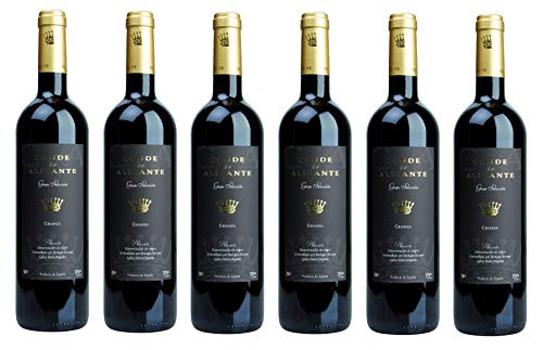 6x 0,75l - Conde de Alicante - Crianza - Alicante D.O. - Spanien - Rotwein trocken von Conde de Alicante