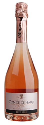 6x 0,75l - Bodegas Muga - Conde de Haro - Brut Rosé - Cava - Spanien - Rosé-Schaumwein trocken 6x 0,75l - Bodegas Muga - Conde de Haro - Brut Rosé - Cava - Spanien - Rosé-Schaumwein trocken von Conde de Haro