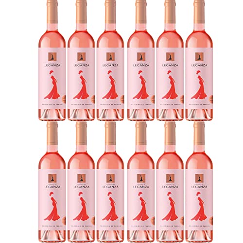 Condesa de Leganza Rosado Roséwein Wein trocken Spanien I Visando Paket (12 Flaschen) von Condesa de Leganza