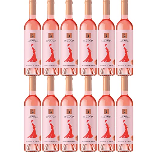 Condesa de Leganza Rosado Roséwein Wein trocken Spanien I Visando Paket (12 Flaschen) von Condesa de Leganza