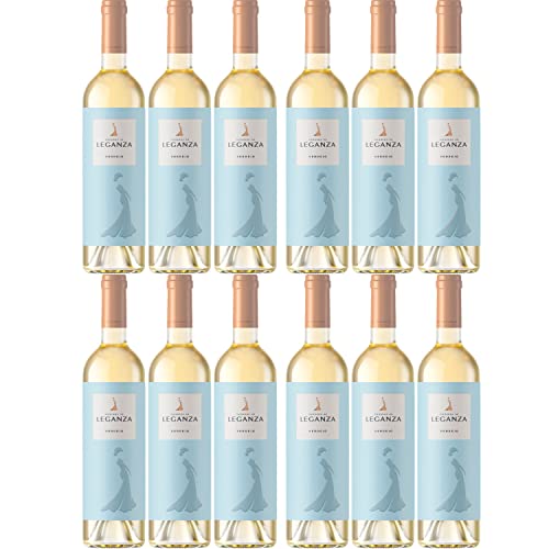 Condesa de Leganza Verdejo Weißwein Wein trocken Spanien I Visando Paket (12 Flaschen) von Condesa de Leganza