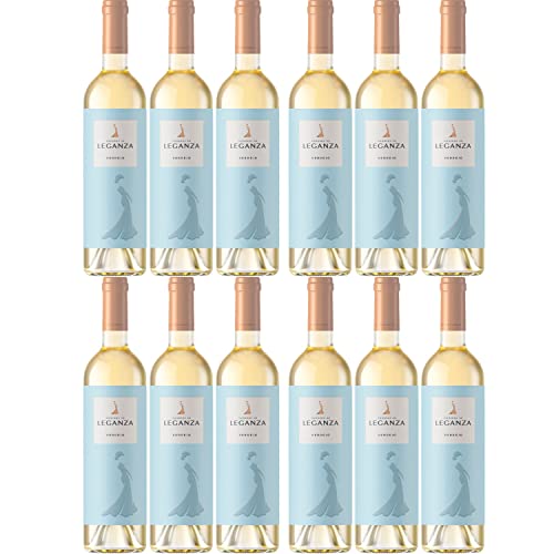 Condesa de Leganza Verdejo Weißwein Wein trocken Spanien I Visando Paket (12 Flaschen) von Condesa de Leganza