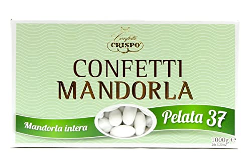 CONFETTI CRISPO | Mandorla Classica | PELATA 37 | Bianco | 1 Kg von CRISPO