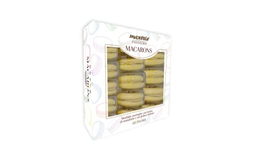 Macarons Maxtris limone giallo box 15 pz von Confetti Maxtris