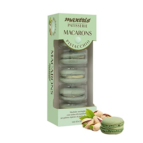 Macarons Maxtris pistacchio verde astuccio 5 pz gusto pistacchio 5pz von Confetti Maxtris