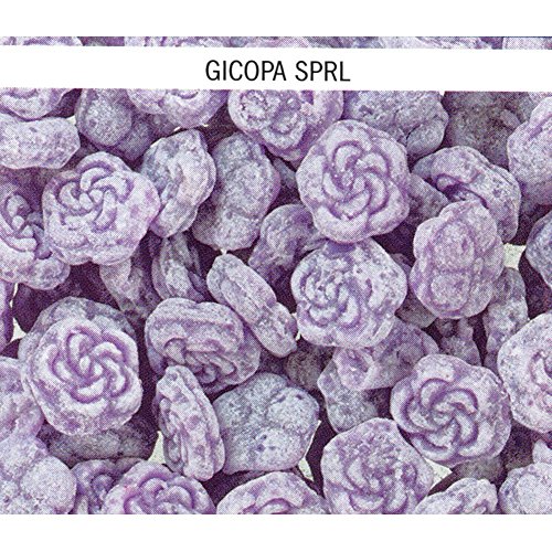 Gicopa Violettes Vrac 1 x 1kg Packung (Bonbons in Blumenform) von Confiserie Artisanale Liègeoise