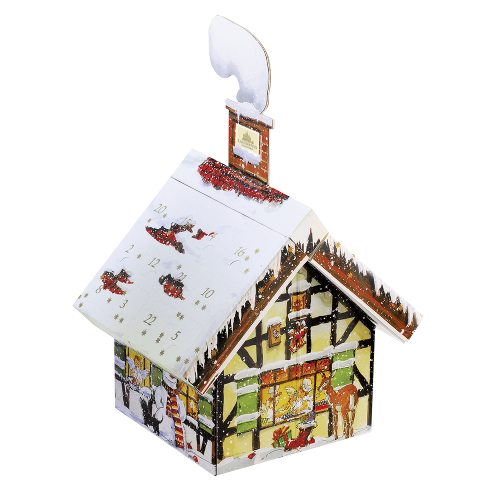 Adventskalender "Adventshaus" Adventskalender "Adventshaus" von Confiserie Burg Lauenstein GmbH