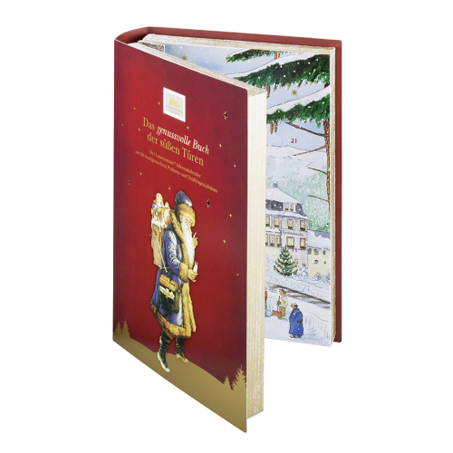 Adventskalender "Buch" von Confiserie Burg Lauenstein GmbH