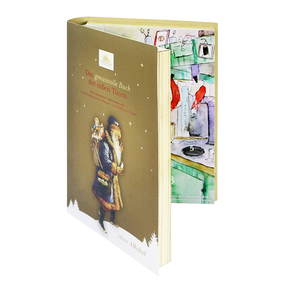 Adventskalender "Buch" Adventskalender "Buch" von Confiserie Burg Lauenstein GmbH